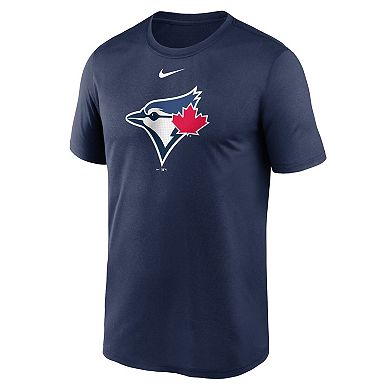 Men's Nike Navy Toronto Blue Jays Legend Fuse Large Logo Performance T-Shirt