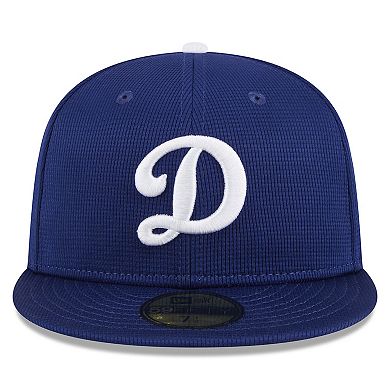 Men's New Era  Royal Los Angeles Dodgers 2024 Batting Practice 59FIFTY Fitted Hat