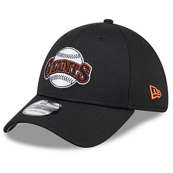Men's New Era Black San Francisco Giants 2024 Batting Practice 39THIRTY Flex Hat