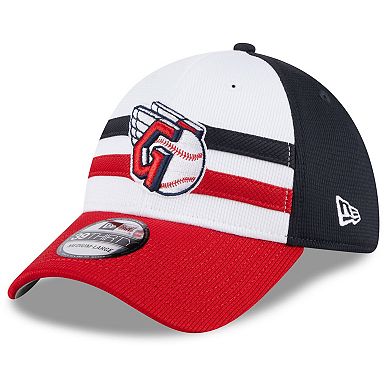 Men's New Era White Cleveland Guardians 2024 Batting Practice 39THIRTY ...