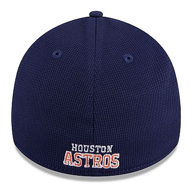 Men's New Era Orange Houston Astros 2024 Batting Practice 39THIRTY Flex Hat