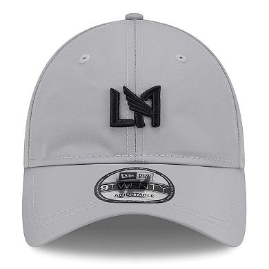 Men's New Era Gray LAFC Active 9TWENTY Adjustable Hat