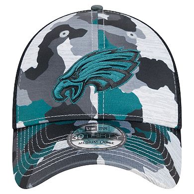 Men's New Era Camo/Black Philadelphia Eagles Active 39THIRTY Flex Hat