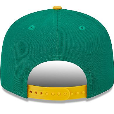 Men's New Era  Kelly Green Oakland Athletics 2024 Batting Practice 9FIFTY Snapback Hat