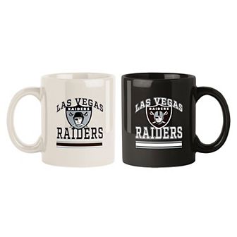 Las Vegas Raiders 2-Pack 15oz. Color Mug Set