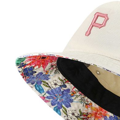 Women's '47 Natural Pittsburgh Pirates Pollinator Bucket Hat