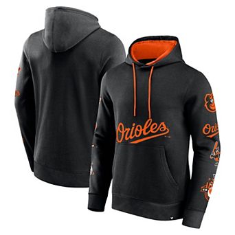 Men's Fanatics Branded Black Baltimore Orioles Wild Winner Pullover Hoodie