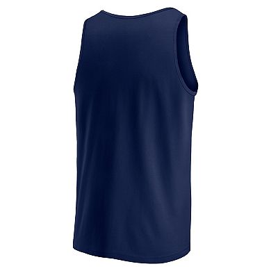 Men's Fanatics Branded Navy New Orleans Pelicans Wild Game Tank Top