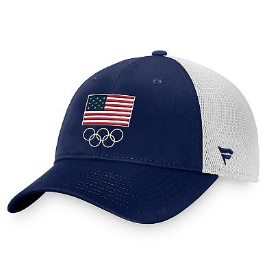 Men's Fanatics Branded Navy Team USA Adjustable Hat