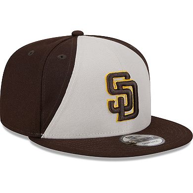Men's New Era  Brown San Diego Padres 2024 Batting Practice 9FIFTY Snapback Hat