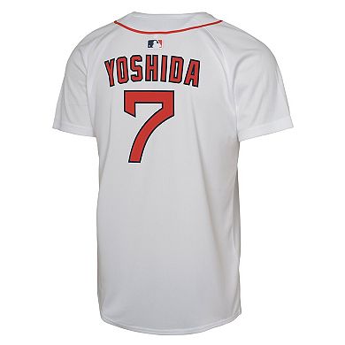 Youth Nike Masataka Yoshida White Boston Red Sox Home Replica Player Jersey