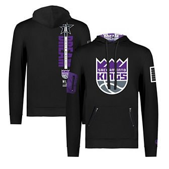 Unisex FISLL x Black History Collection Black Sacramento Kings Pullover Hoodie