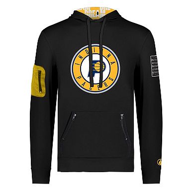 Unisex FISLL x Black History Collection Black Indiana Pacers Pullover Hoodie
