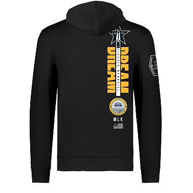 Unisex FISLL x Black History Collection  Black Indiana Pacers Pullover Hoodie