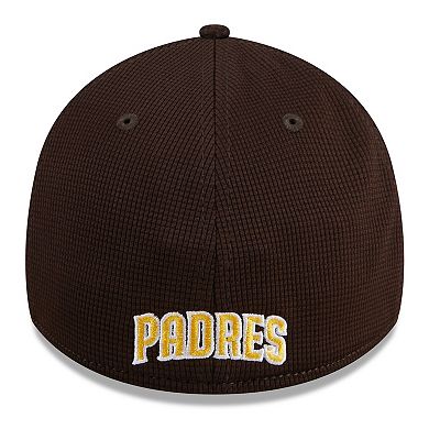 Men's New Era Brown San Diego Padres 2024 Batting Practice 39THIRTY Flex Hat