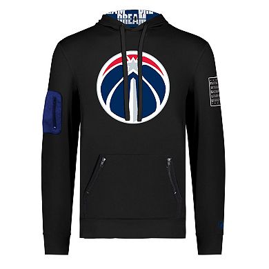 Unisex FISLL x Black History Collection Black Washington Wizards Pullover Hoodie