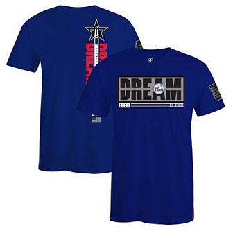 Unisex FISLL x Black History Collection Blue Philadelphia 76ers T-Shirt