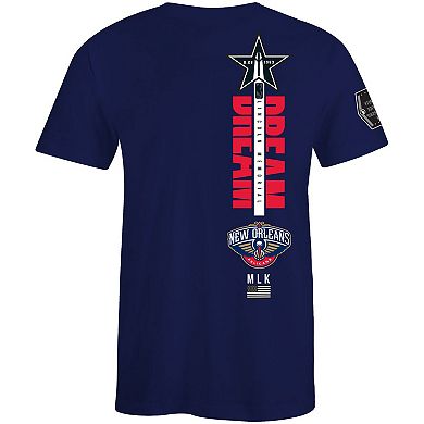 Unisex FISLL x Black History Collection  Navy New Orleans Pelicans T-Shirt