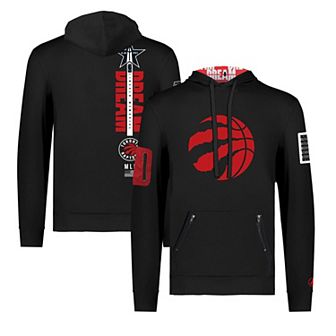 Unisex FISLL x Black History Collection Black Toronto Raptors Pullover Hoodie
