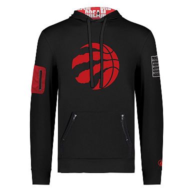 Unisex FISLL x Black History Collection Black Toronto Raptors Pullover Hoodie