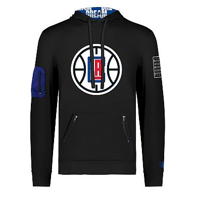 Unisex FISLL x Black History Collection  Black LA Clippers Pullover Hoodie