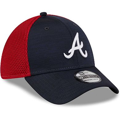 Men's New Era Navy Atlanta Braves Neo 39THIRTY Flex Hat