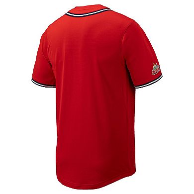 Men's Nike Red Arizona Wildcats Replica Full-Button Baseball Jersey
