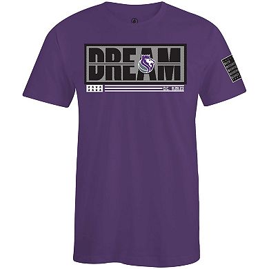 Unisex FISLL x Black History Collection  Purple Sacramento Kings T-Shirt