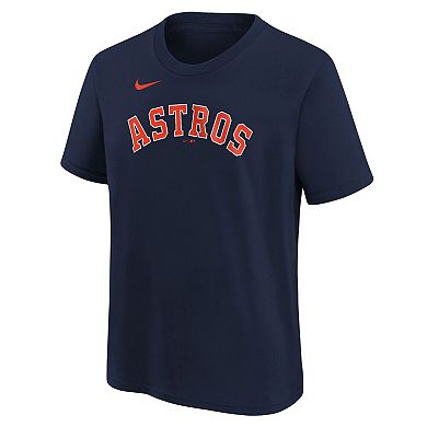 Youth Nike Kyle Tucker Navy Houston Astros Name & Number T-Shirt