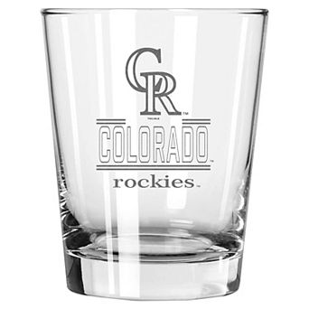 The Memory Company Colorado Rockies 15oz. Double Old Fashioned Glass