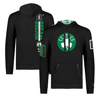 Unisex FISLL x Black History Collection Black Boston Celtics Pullover Hoodie