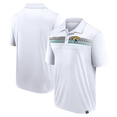 Men's Fanatics White Jacksonville Jaguars Victory For Us Interlock Polo