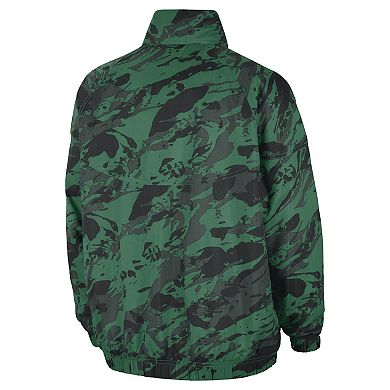 Men's Nike Green Michigan State Spartans Anorak Half-Zip Jacket