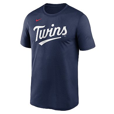 Men's Nike Navy Minnesota Twins Fuse Legend T-Shirt