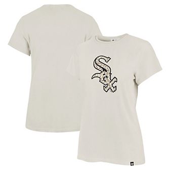 Women's '47 Oatmeal Chicago White Sox Imprint Frankie T-Shirt