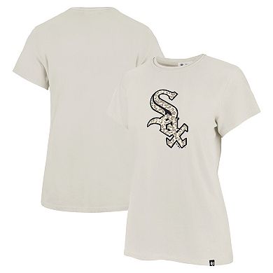 Women's '47 Oatmeal Chicago White Sox Imprint Frankie T-Shirt