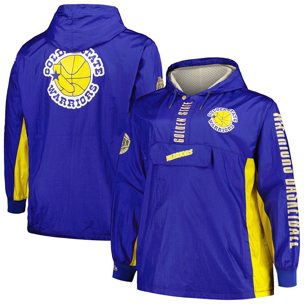 Men's Mitchell & Ness Royal Golden State Warriors Big & Tall