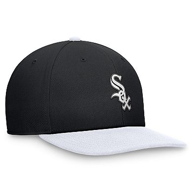 Men's Nike Black/White Chicago White Sox Evergreen Two-Tone Snapback Hat