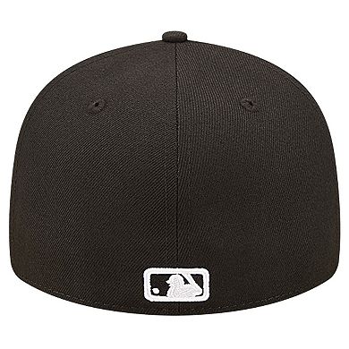 Men's New Era Black Los Angeles Angels Low Profile 59FIFTY Fitted Hat