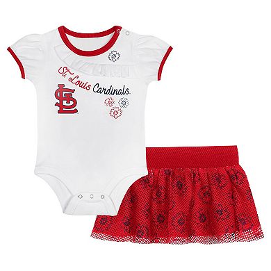 Newborn & Infant St. Louis Cardinals Sweet Bodysuit & Skirt Set