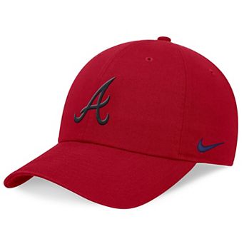 Men's Nike Red Atlanta Braves Evergreen Club Adjustable Hat
