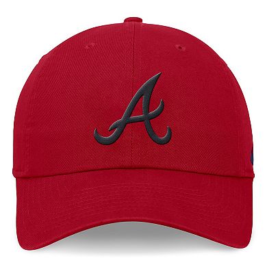 Men's Nike Red Atlanta Braves Evergreen Club Adjustable Hat