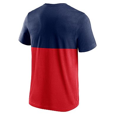 Men's Fanatics Branded Red/Navy Team USA Edge Depth T-Shirt
