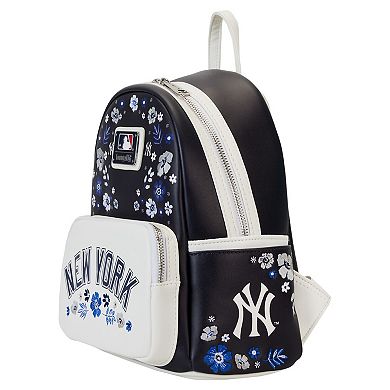 Loungefly New York Yankees Floral Mini Backpack