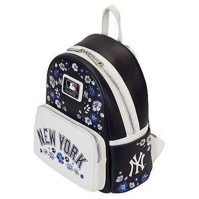 Loungefly New York Yankees Floral Mini Backpack