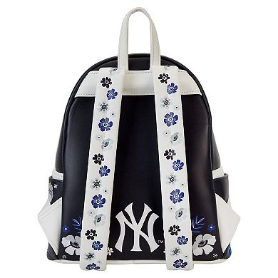 Loungefly New York Yankees Floral Mini Backpack