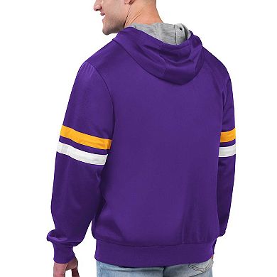 Men's G-III Sports by Carl Banks Purple Los Angeles Lakers Contender Full-Zip Hoodie Jacket