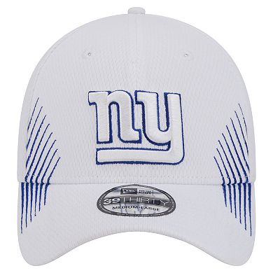 Men's New Era White New York Giants Active 39THIRTY Flex Hat