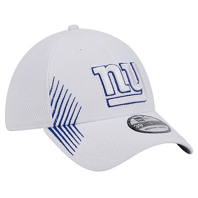 Men's New Era White New York Giants Active 39THIRTY Flex Hat