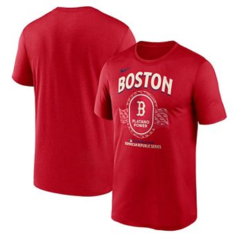 Men's Nike Red Boston Red Sox Dominican Republic Series Legend T-Shirt